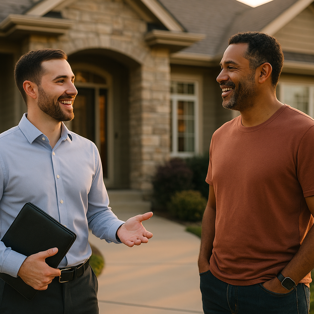 Your Sioux Falls Landian listing agent meeting a client