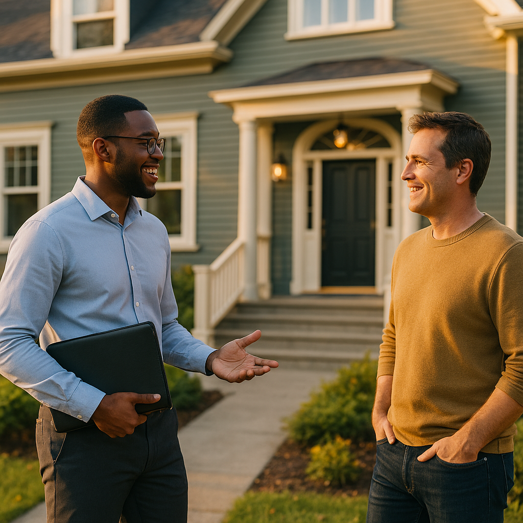 Your St. John's Landian listing agent meeting a client