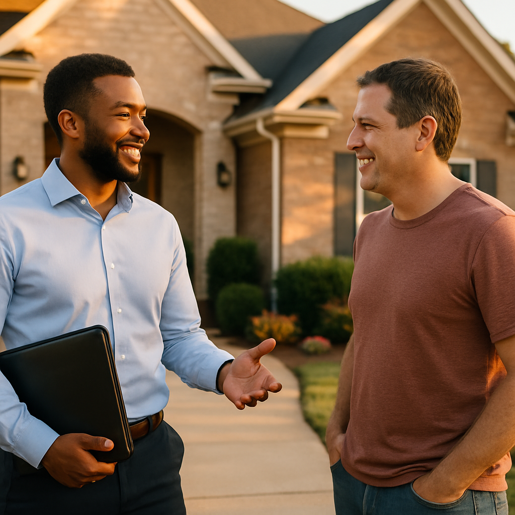 Your Bowling Green Landian listing agent meeting a client