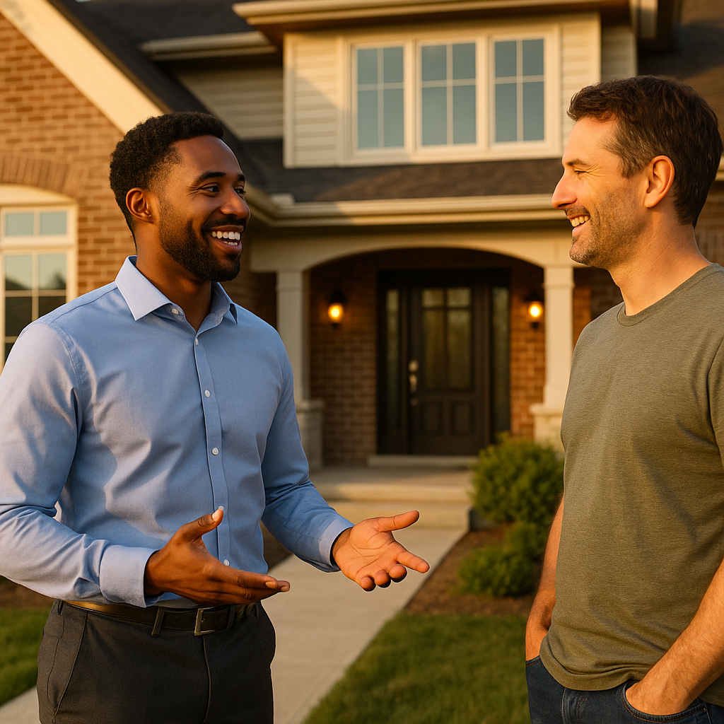 Your Gatineau Landian listing agent meeting a client