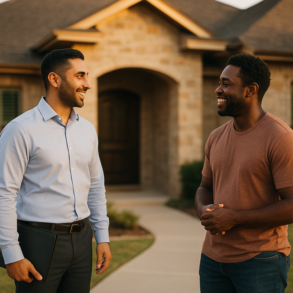 Your Midland Landian listing agent meeting a client